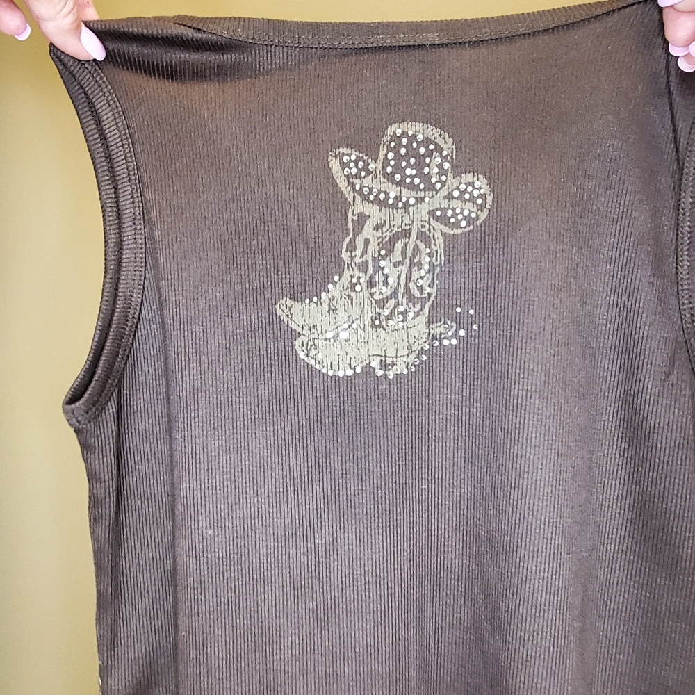 Rhinestone Tanktop - Picture 3 of 4